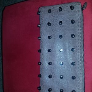 Urban Expressions Handbag Crossbody Clutch Mauve L